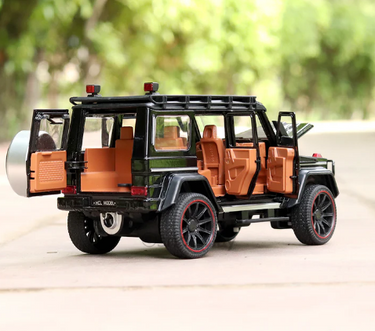 1:24 Remote Control Mercedes Benz G-Class Diecast Car Light And Sound With Smoke Effect